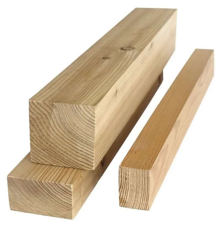 Брус и бруски из лиственницы и сосны